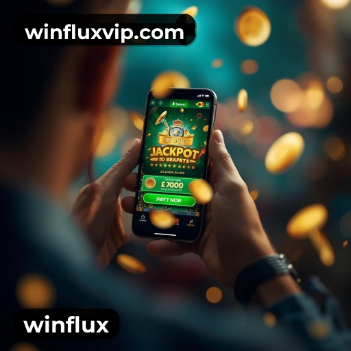 Aplicativo móvel winflux para iOS e Android